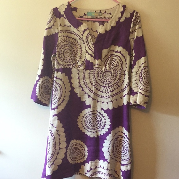 Boden Dresses & Skirts - 100% Linen tunic dress